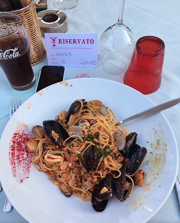 Lignano Sabbiadoro Restaurants Da Miro Spaghetti Pescatore